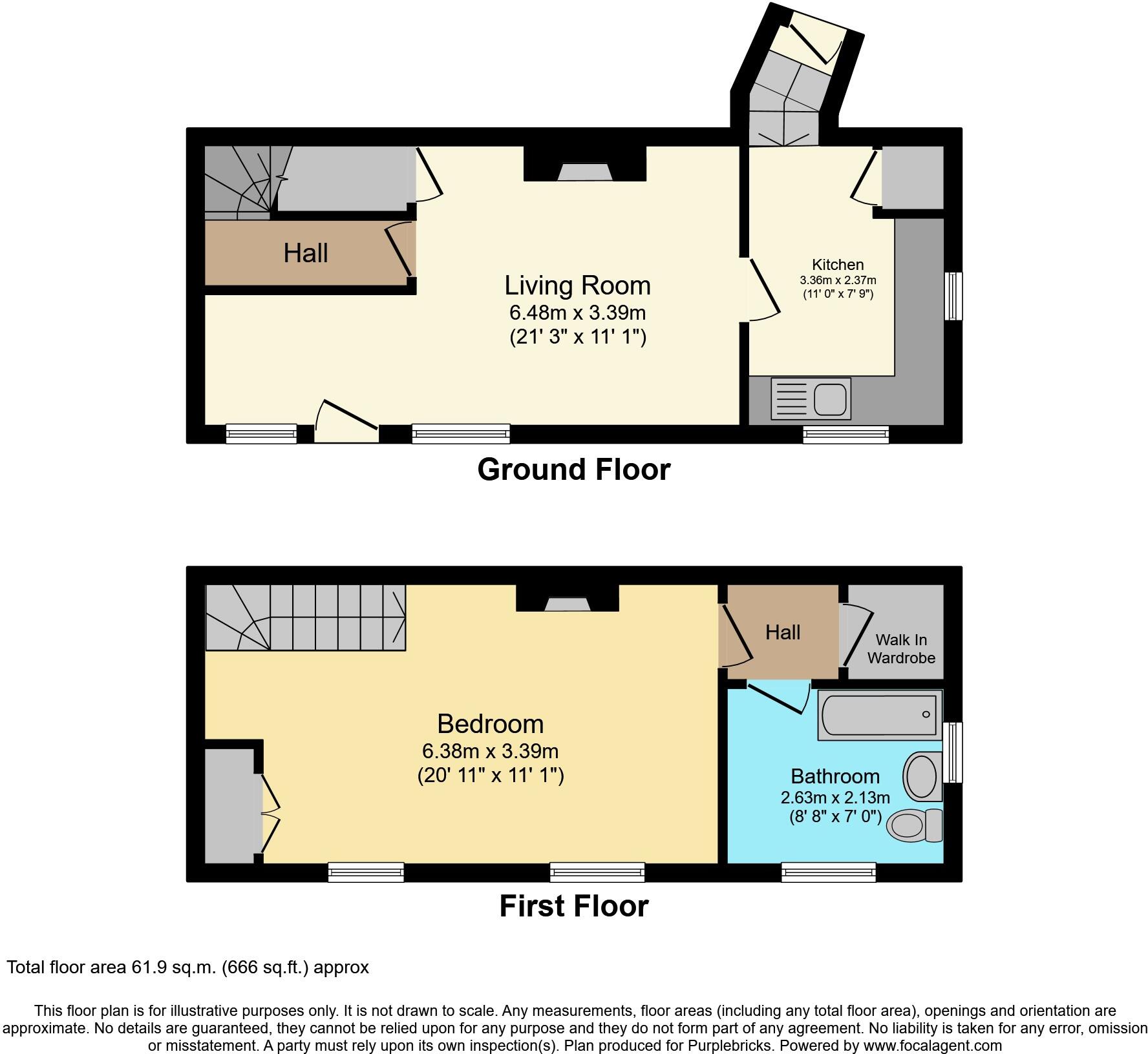 Bakers Arms Hill, Arundel, BN18 floorplan