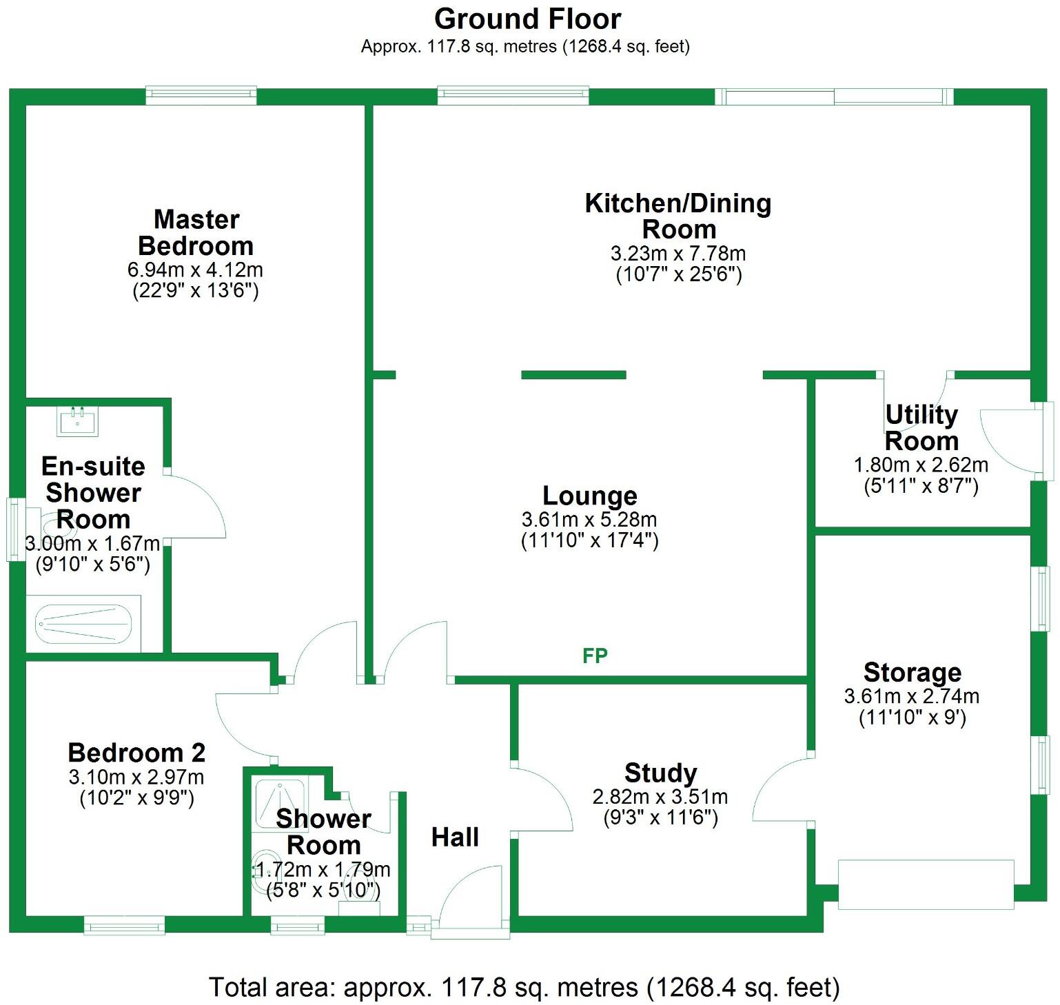 Scott Avenue, Simonstone, Lancashire, BB12 floorplan