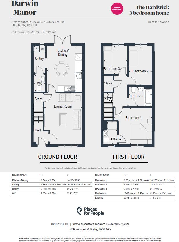 Darwin Manor, Bowes Road, Boulton Moor, Derby, DE24 floorplan