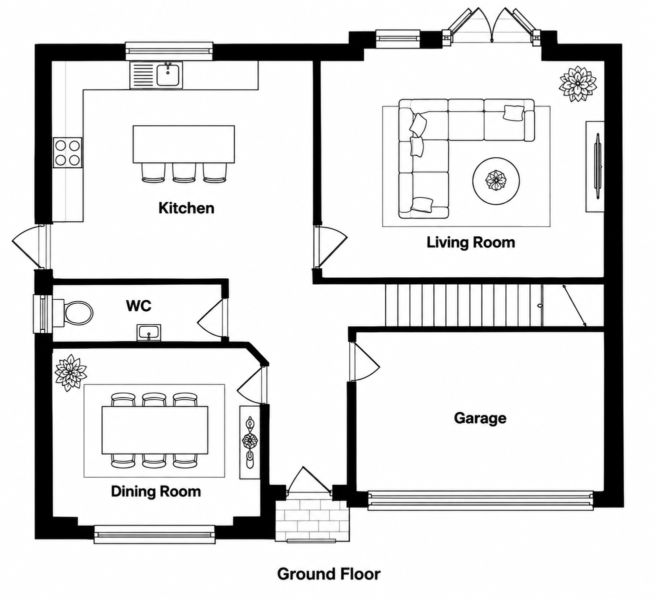1 Pendle Close, Skelton-in-Cleveland, Saltburn-by-the-Sea, TS12 2FS floorplan