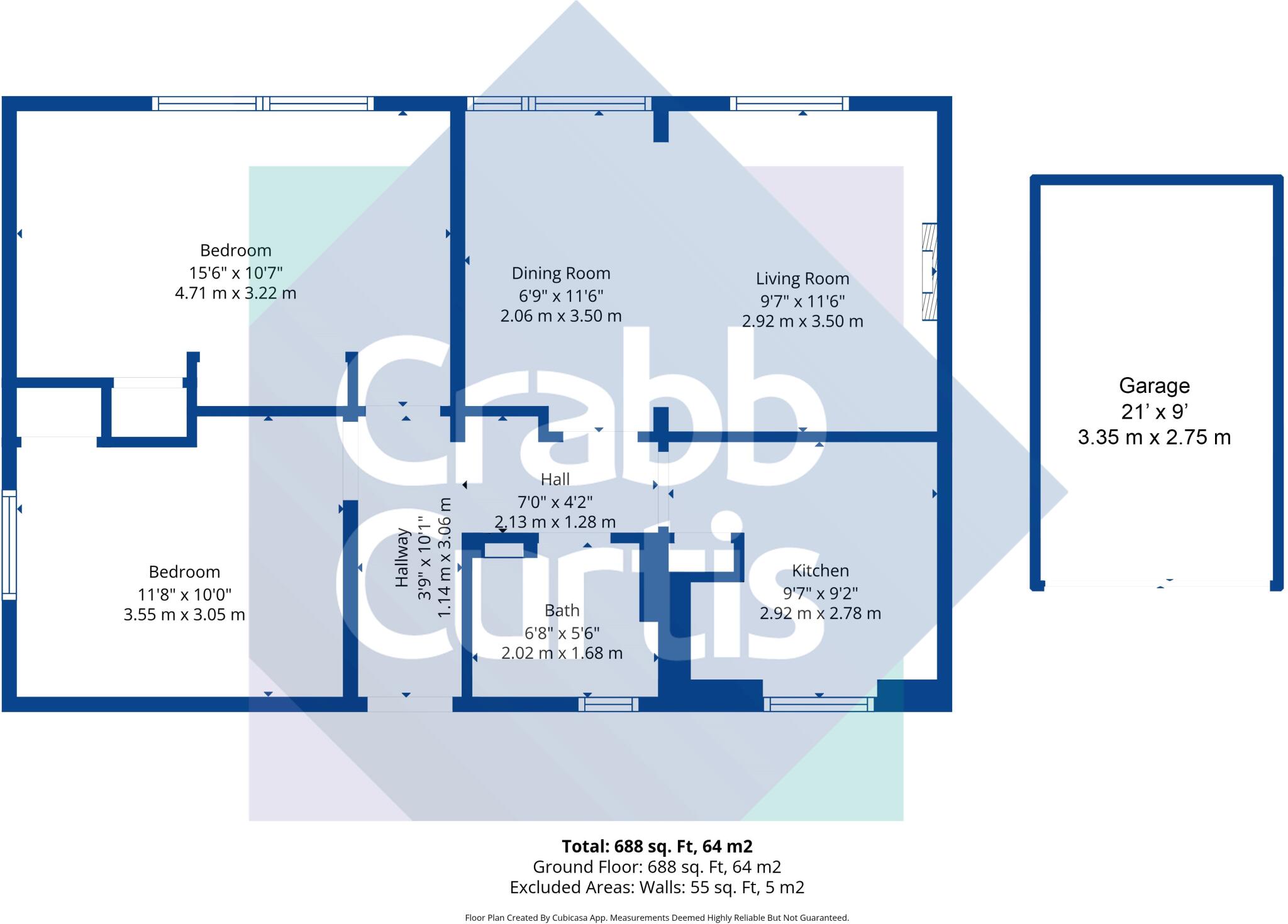 Leam Terrace, Leamington Spa, Warwickshire, CV31 floorplan