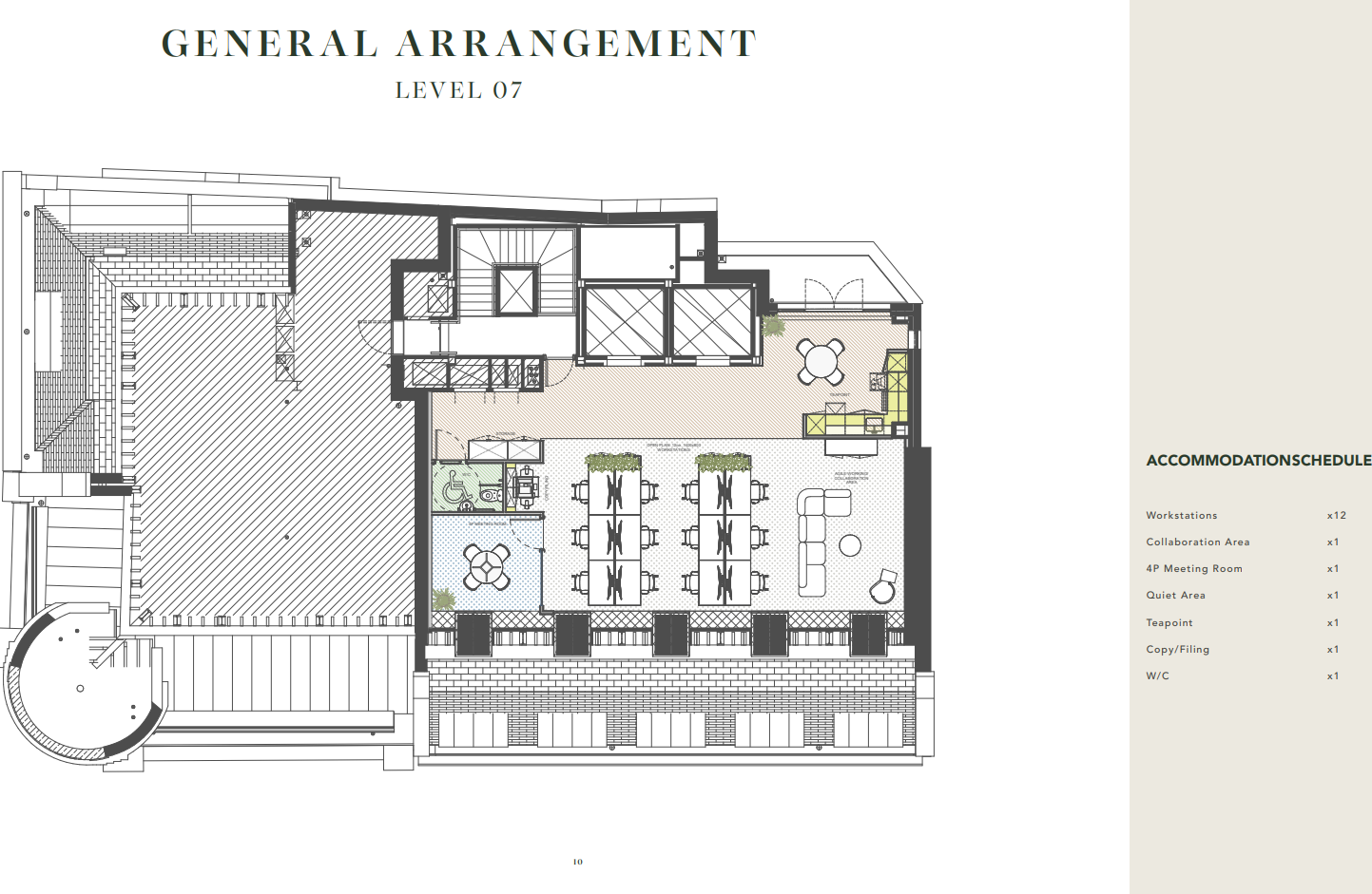7th Floor Potential Plan