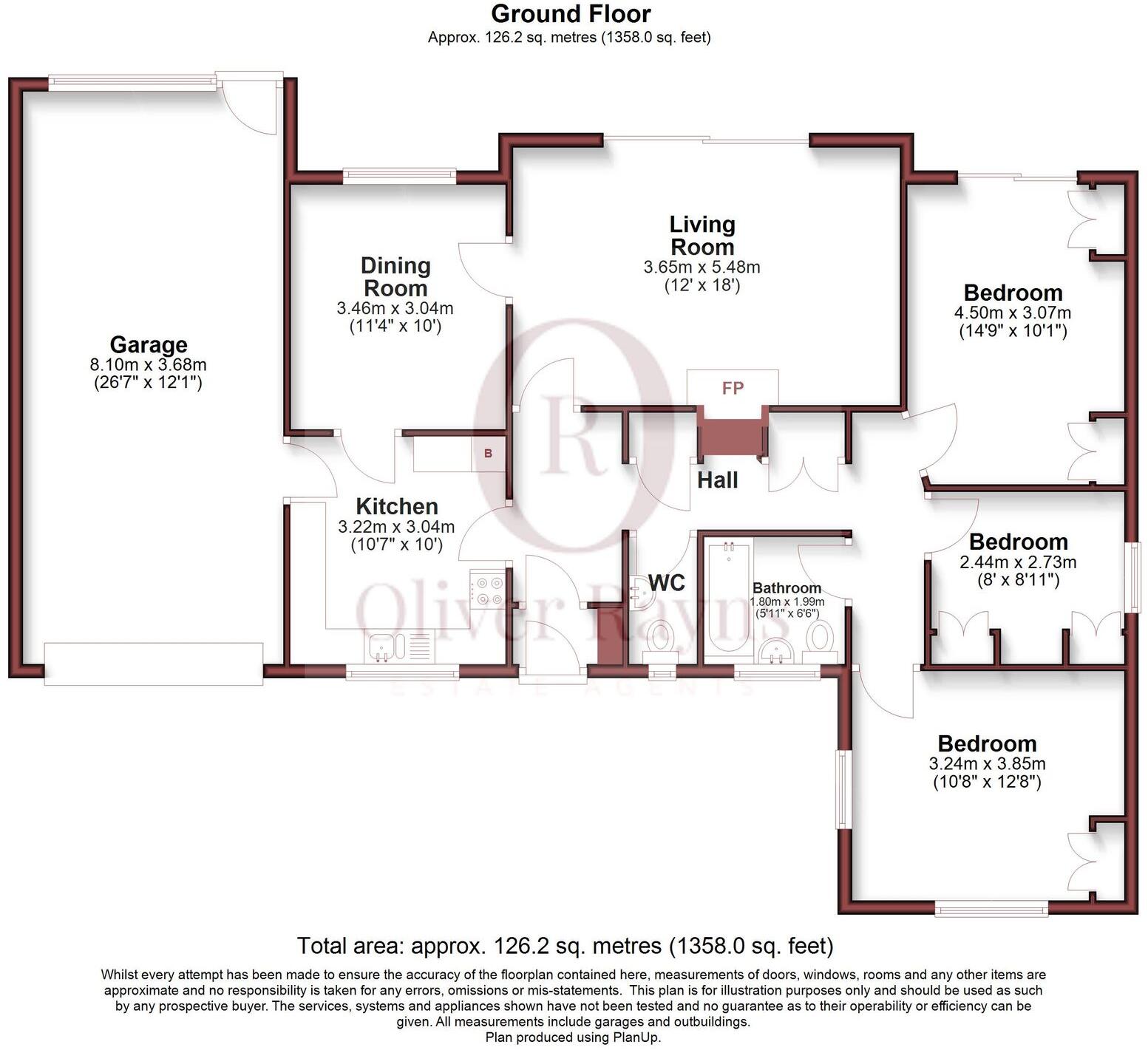 The Broadway, Oadby, LE2 floorplan