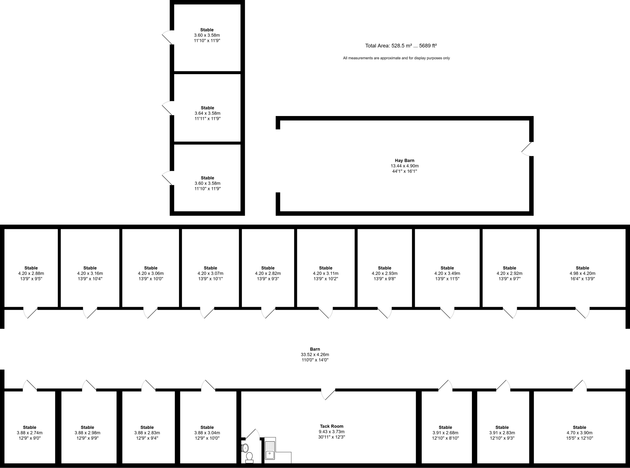 Clanfield, Hampshire floorplan