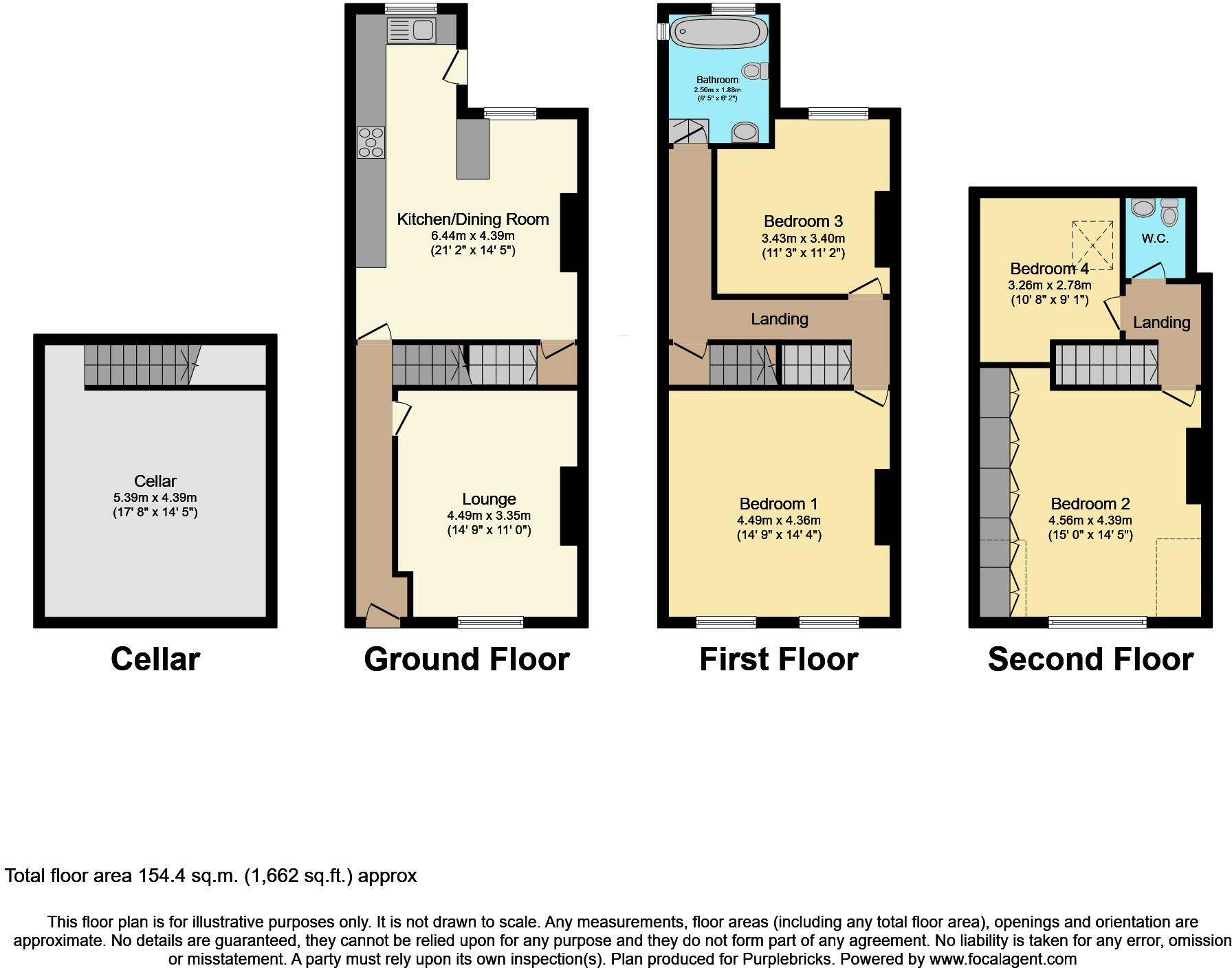 South View, Sowerby Bridge, HX6 floorplan