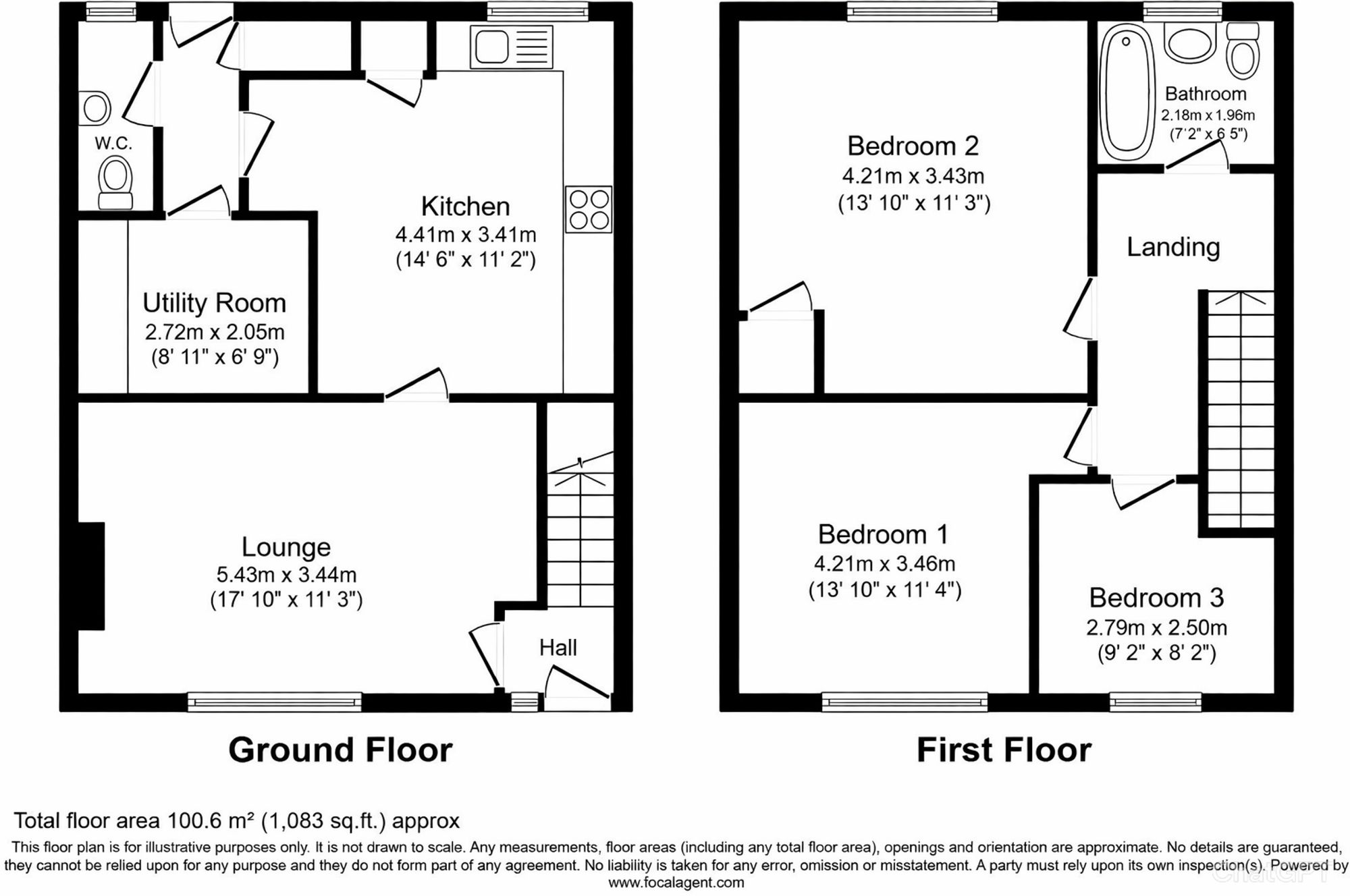 Greenwich Road, Hailsham, BN27 floorplan