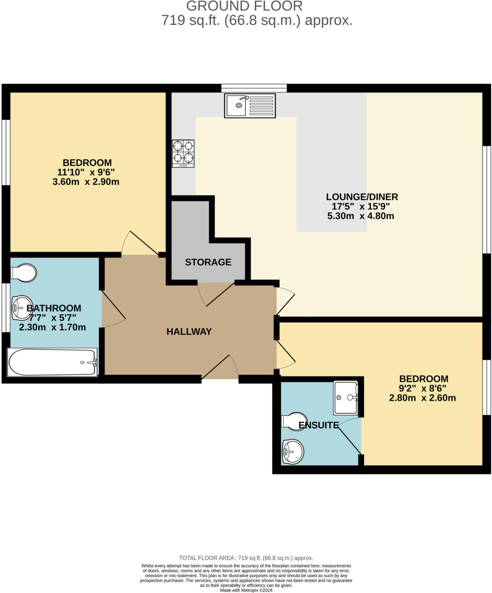 Royal Victoria Park, Bristol floorplan