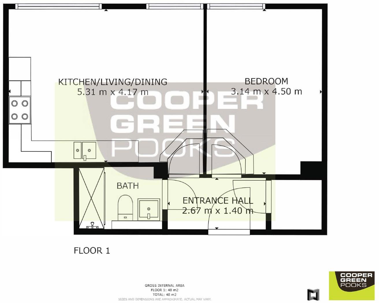 Castle Street, Shrewsbury floorplan