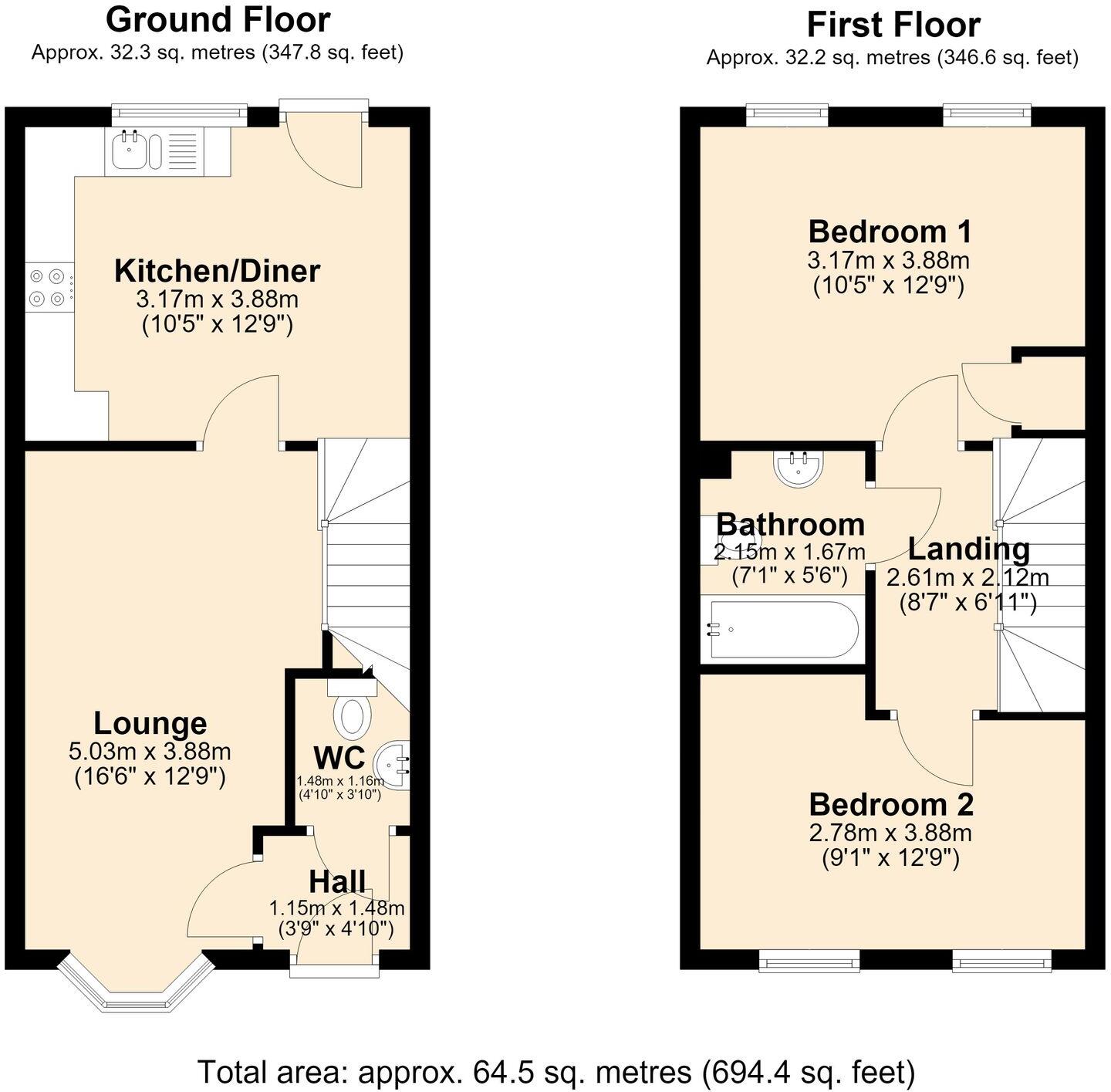 Bristlecone Close, Barrow Upon Soar, LE12 floorplan