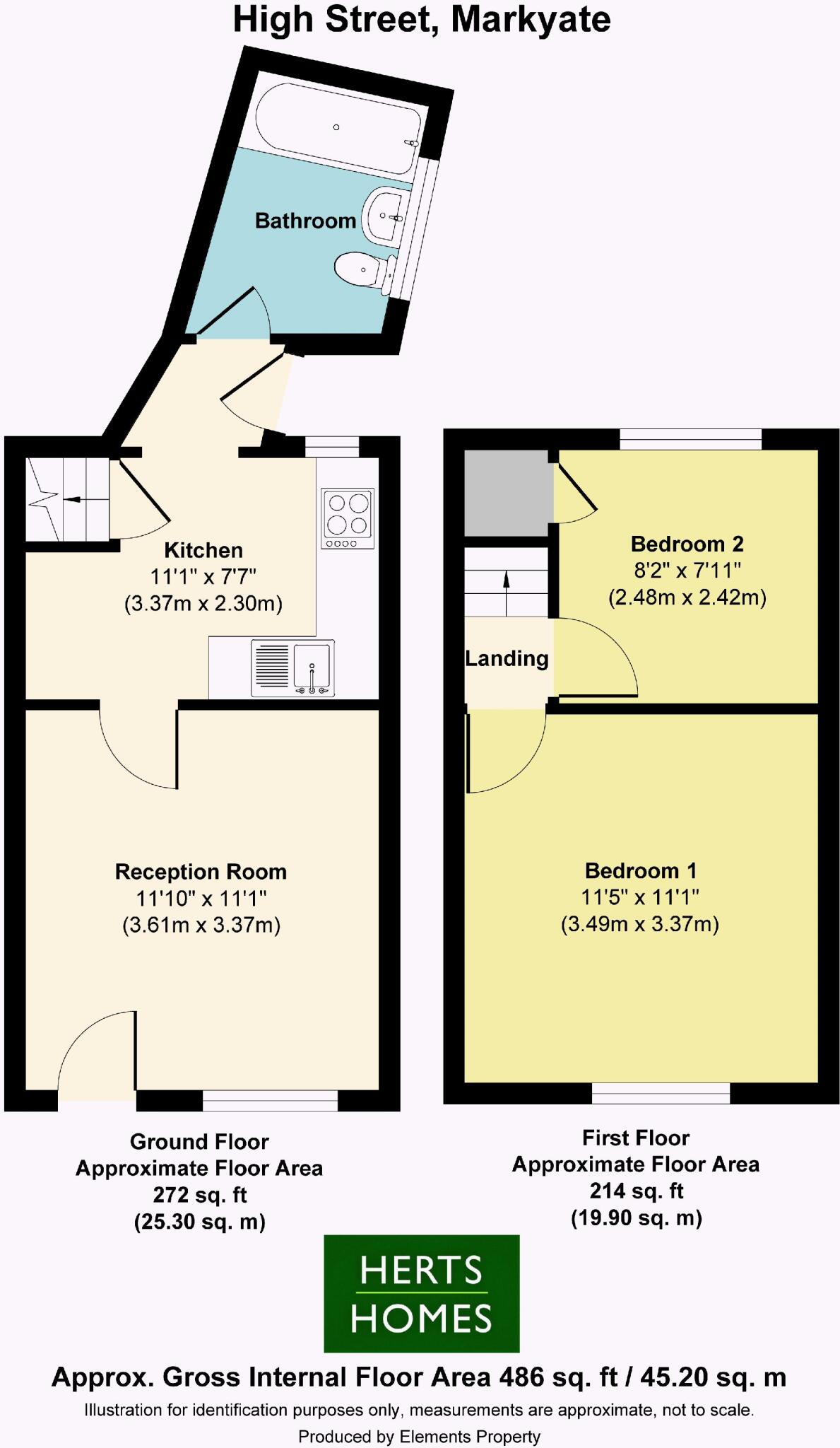 High Street, Markyate floorplan