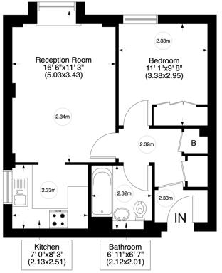 Hepburn Court,Station Road, Borehamwood floorplan