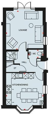 Brooks Drive,
Waverley,
South Yorkshire,
S60 8BH floorplan
