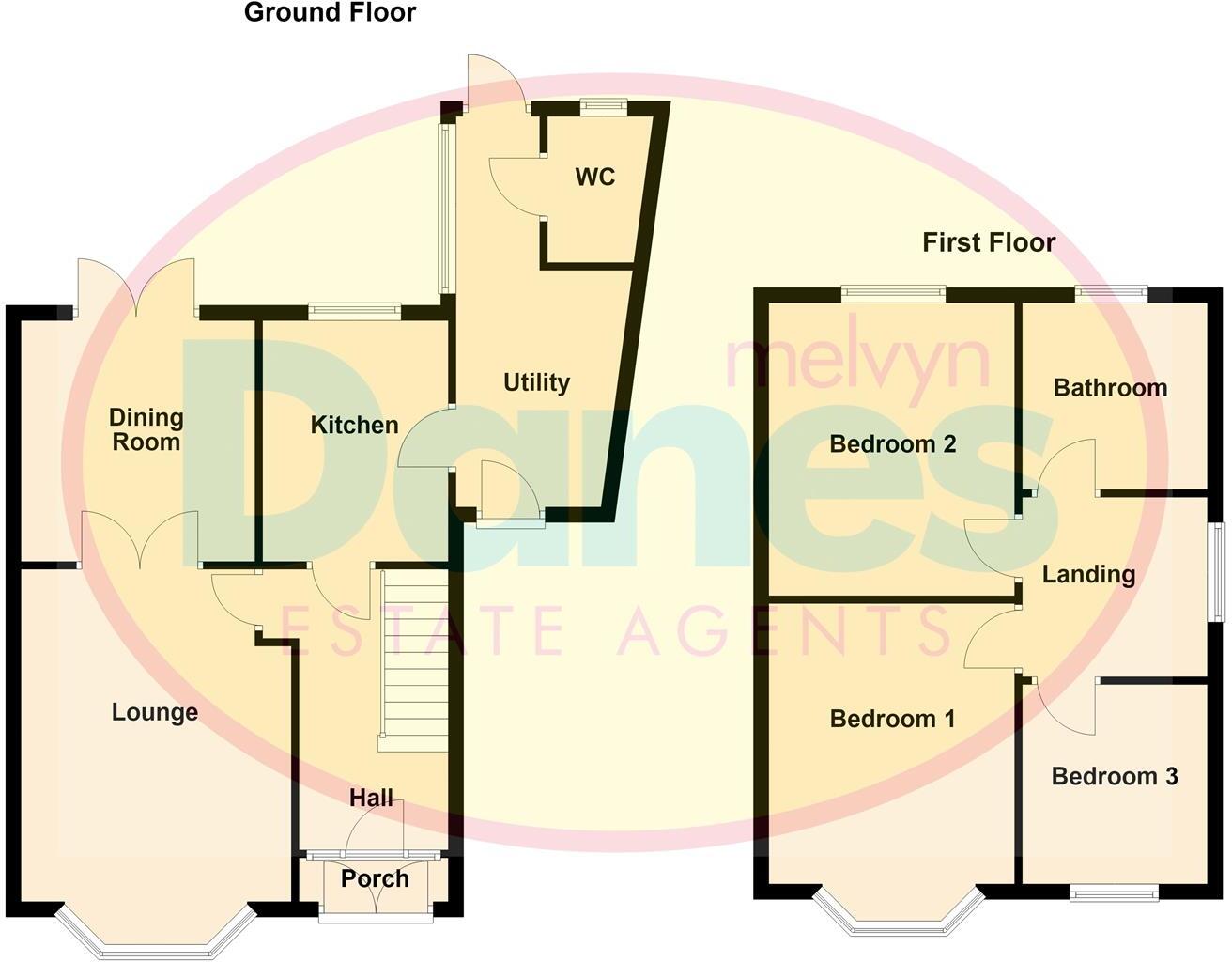 Three Oaks Road, Wythall floorplan
