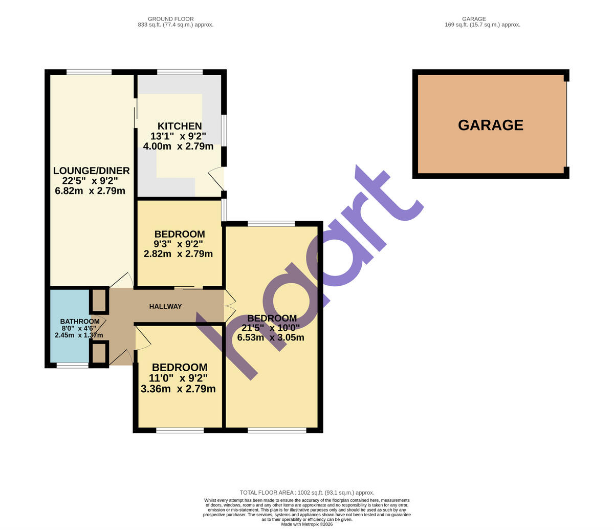 Florence Avenue, Luton floorplan