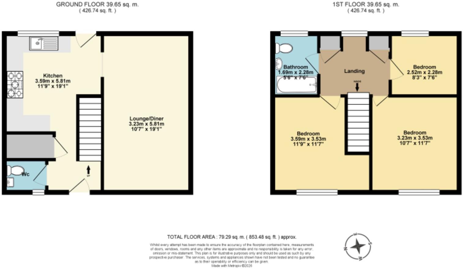 Friars Way, Dover, Kent, CT16 floorplan