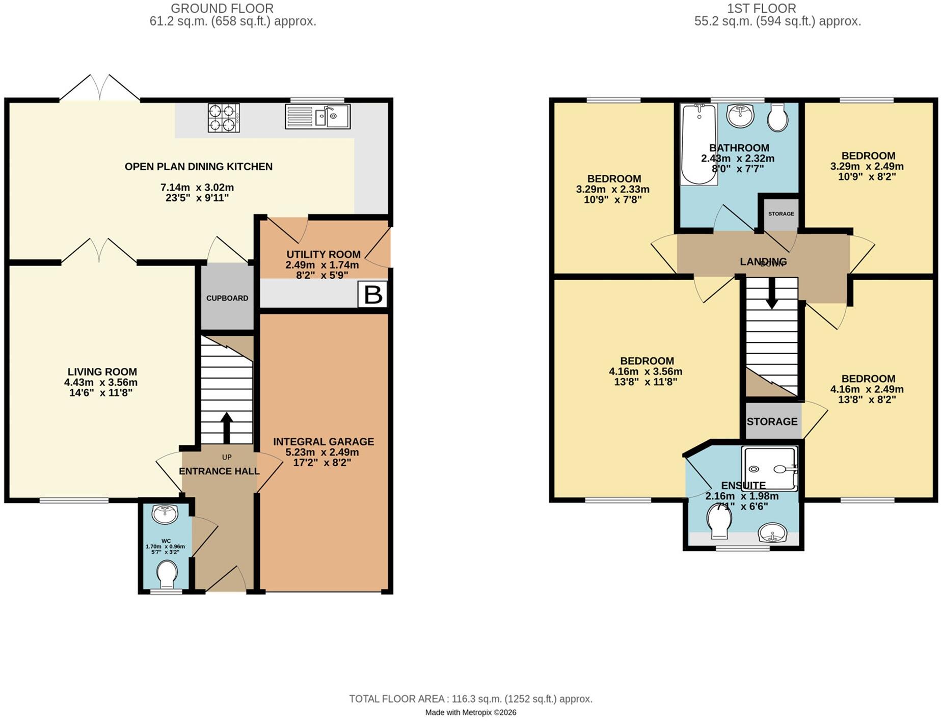 Kingston Grove, Heaton Moor, Stockport, SK4 floorplan