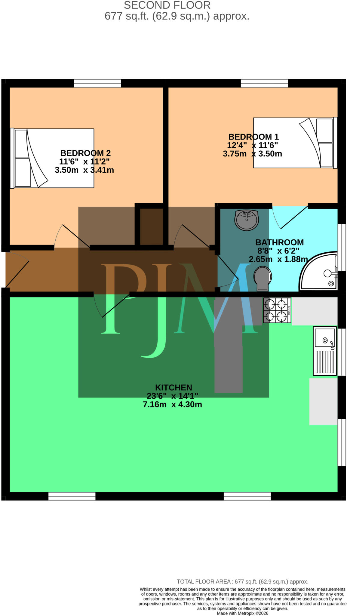 16 Bankfield Street, Blackley, Manchester, M9 floorplan