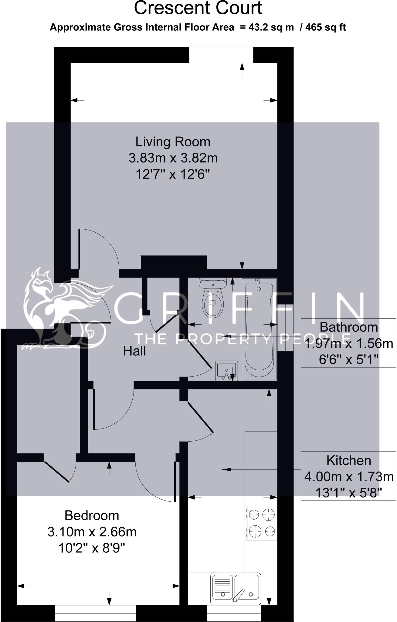 Crescent Court, Crescent Avenue, Grays, RM17 floorplan