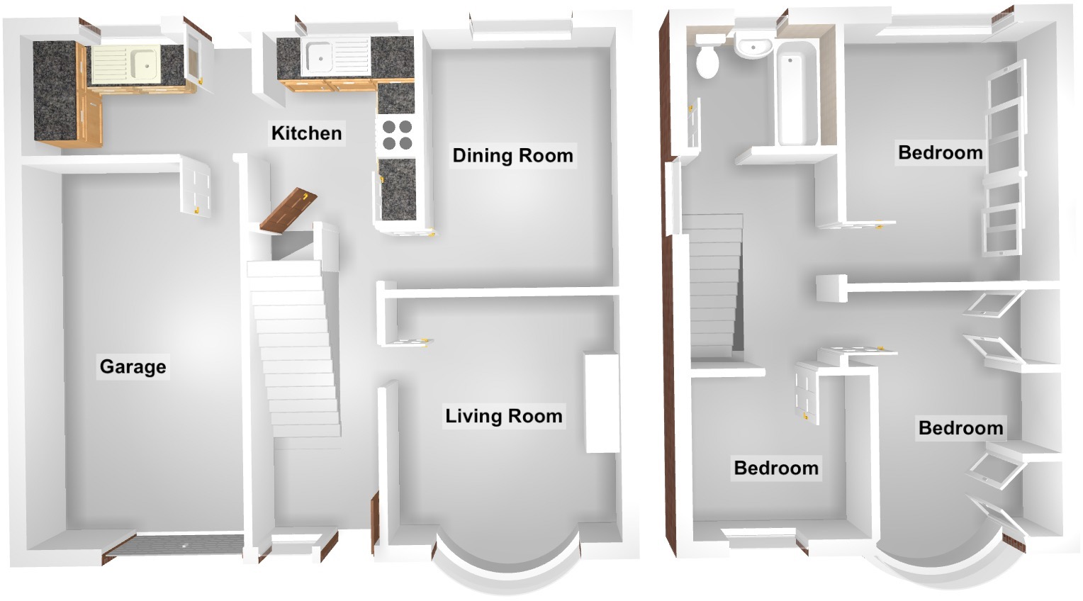 Burdon Crescent, Seaham, Durham, SR7 0JQ floorplan