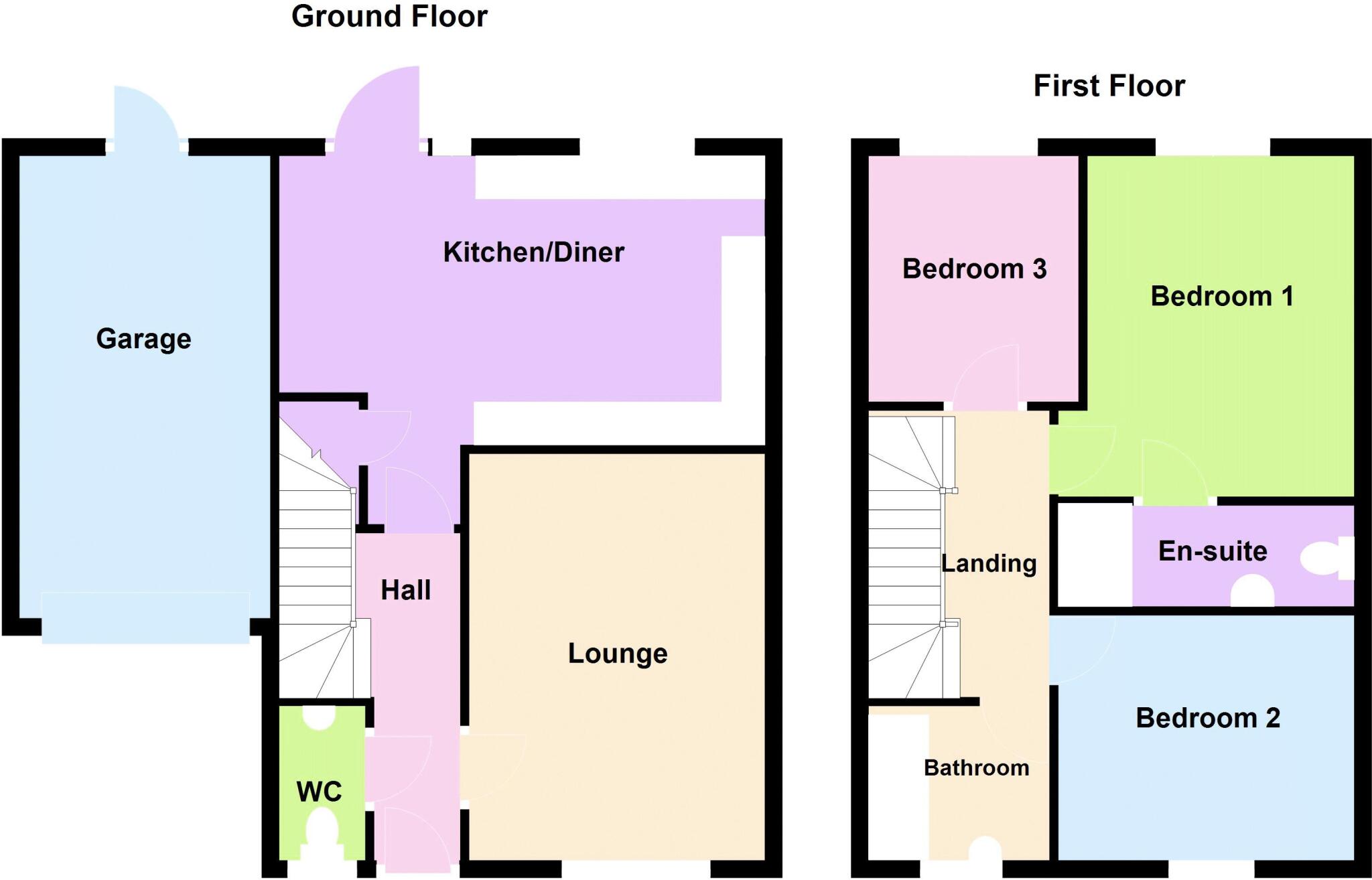 Tarn Close, Willenhall floorplan