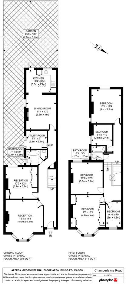 Chamberlayne Road, Kensal Rise, NW10 3JR floorplan