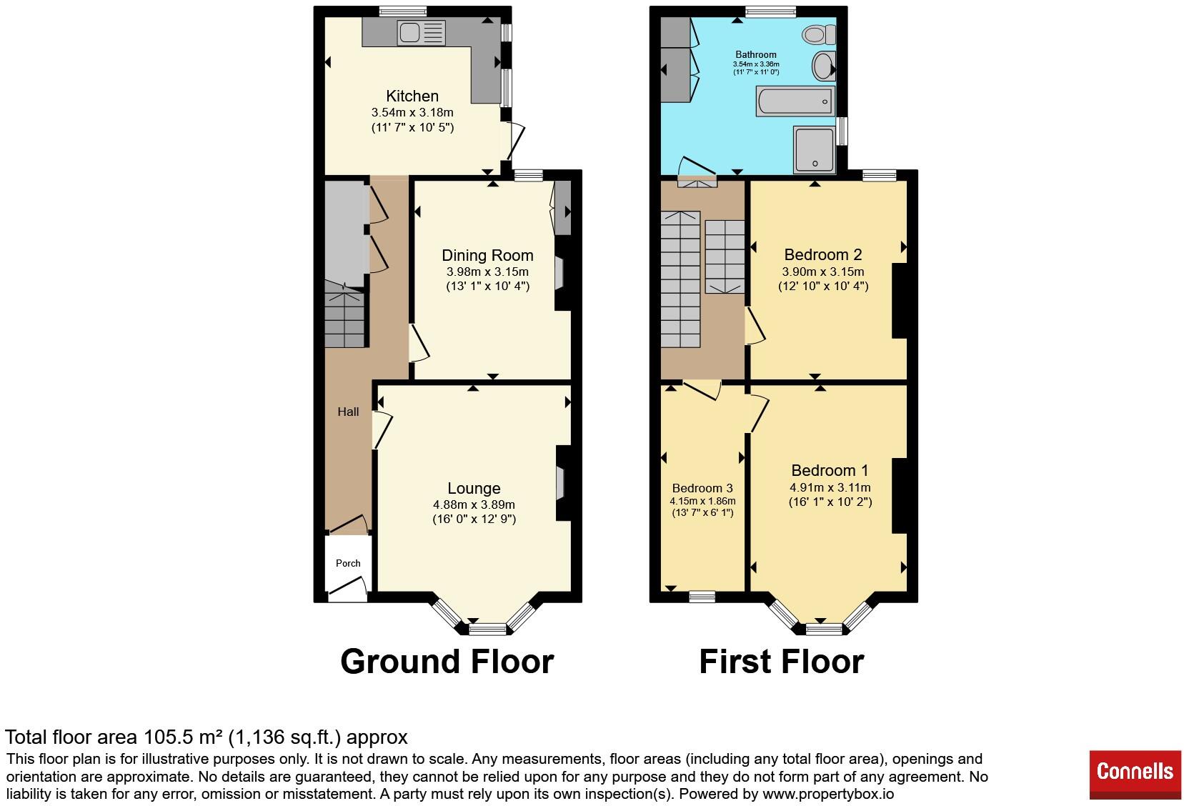 Turret Grove, Plymouth floorplan