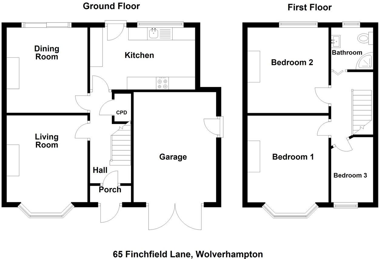 Finchfield Lane, Finchfield, Wolverhampton, WV3 floorplan