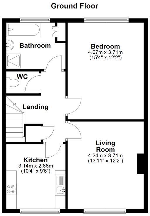 Bare Lane, Morecambe floorplan
