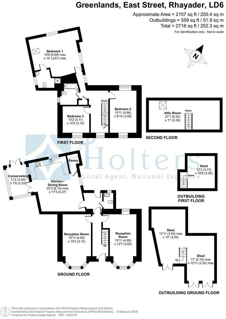 East Street, Rhayader floorplan