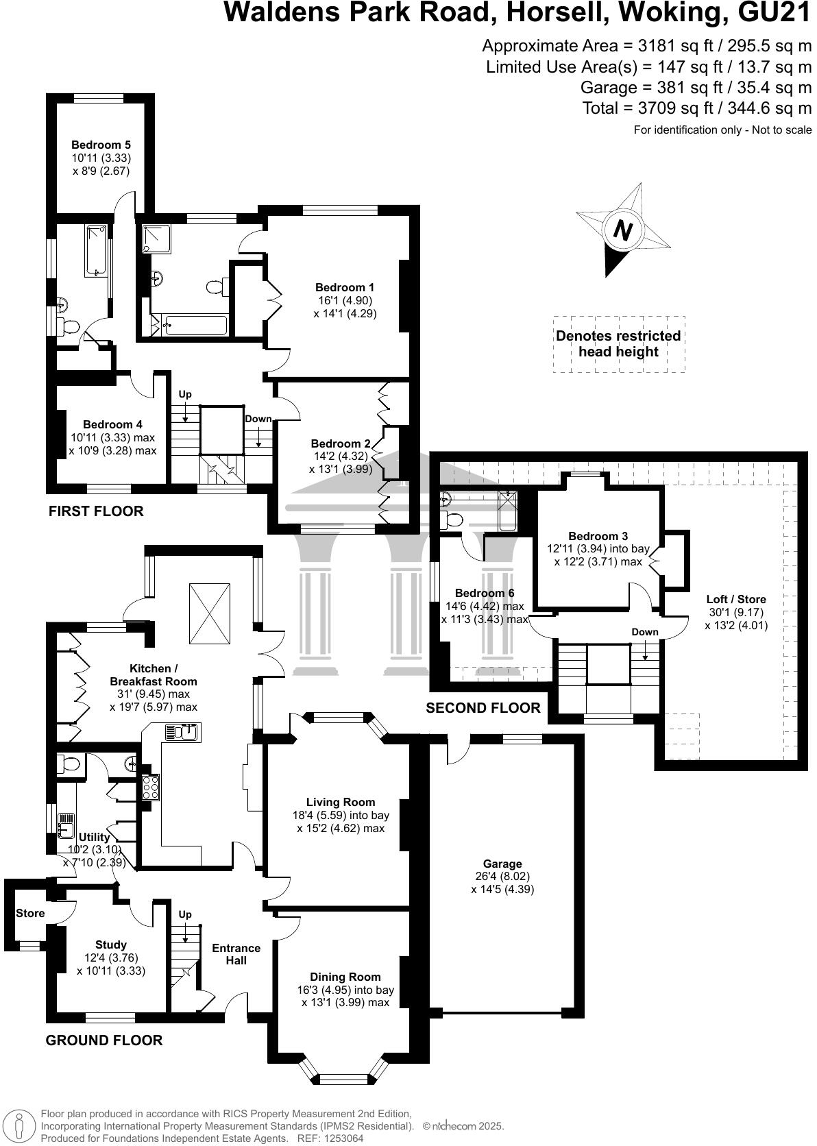 Horsell, Woking floorplan