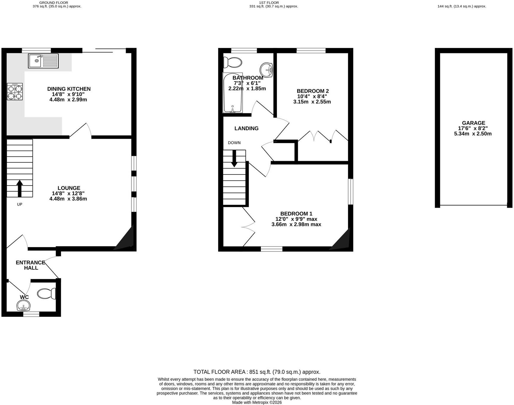 Buckingham Drive, Knutsford, WA16 floorplan