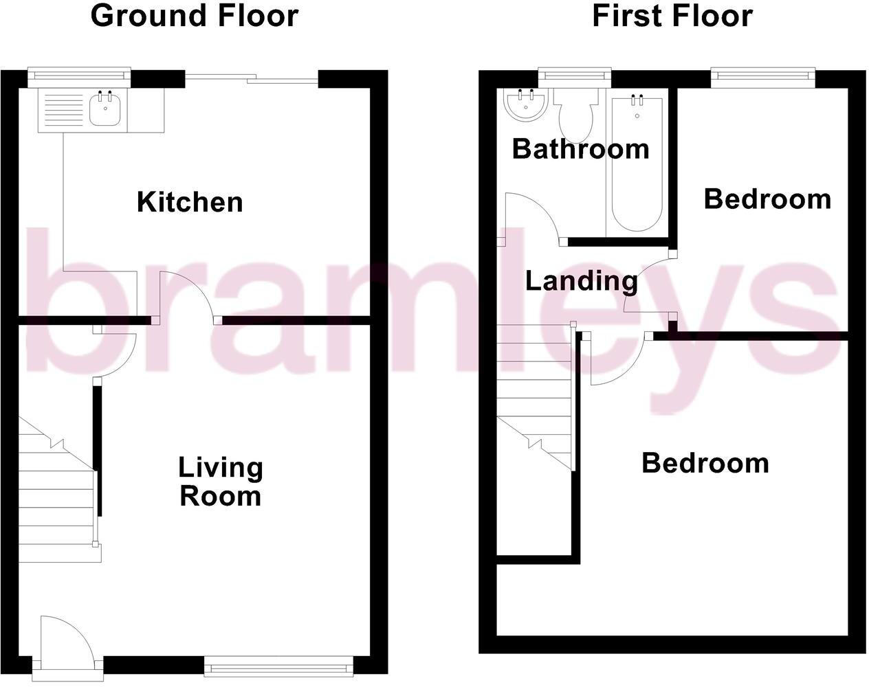 Mill Avenue, Dalton floorplan