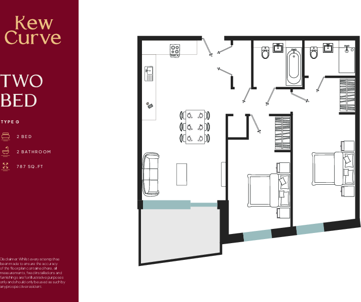M-24,  Kew Curve, Capital Interchange Way, Brentford, TW8 floorplan