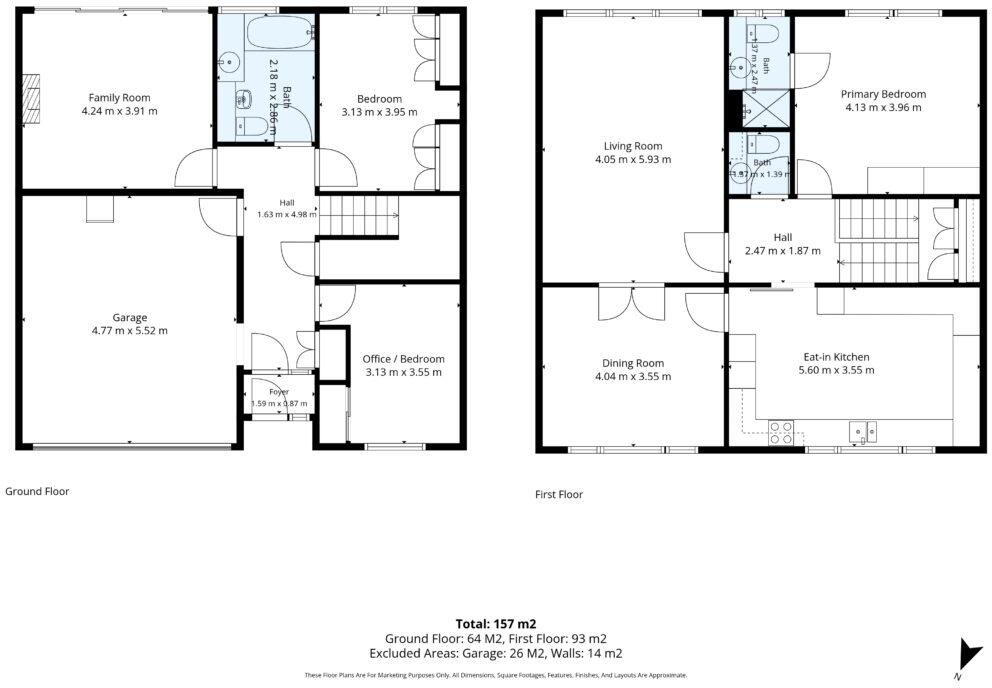 3 Southbank, Easter Park Drive, Edinburgh, EH4 6SG floorplan