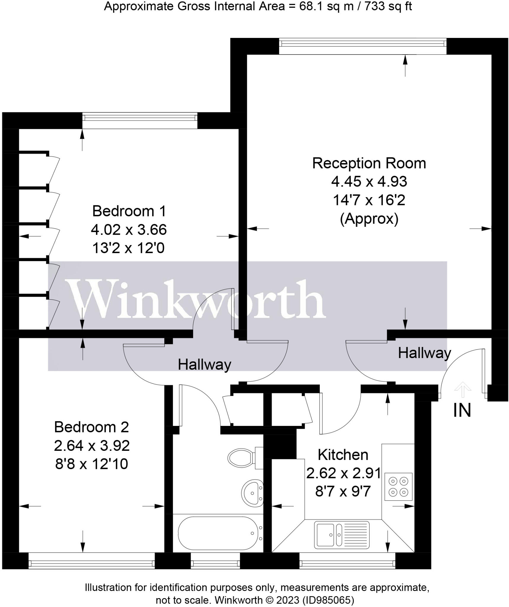 Holt Close, Elstree, Borehamwood, Hertfordshire, WD6 floorplan