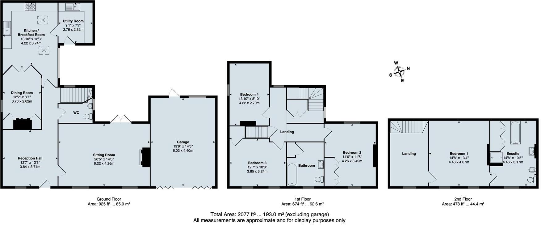 High Street, Ticknall, Derby, DE73 floorplan