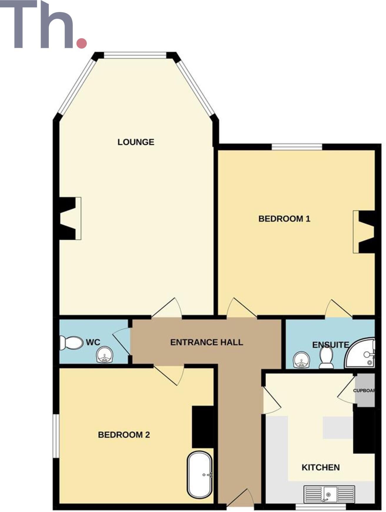 Ventnor, Isle of Wight floorplan
