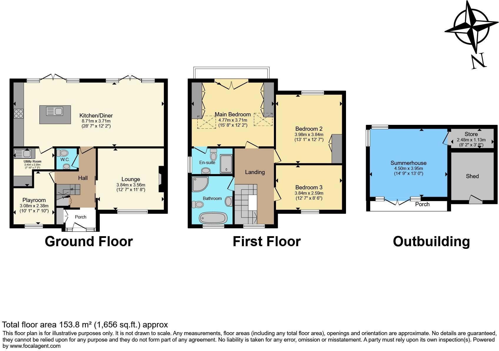 Sandy Lane, Whitegate, Northwich, CW8 floorplan