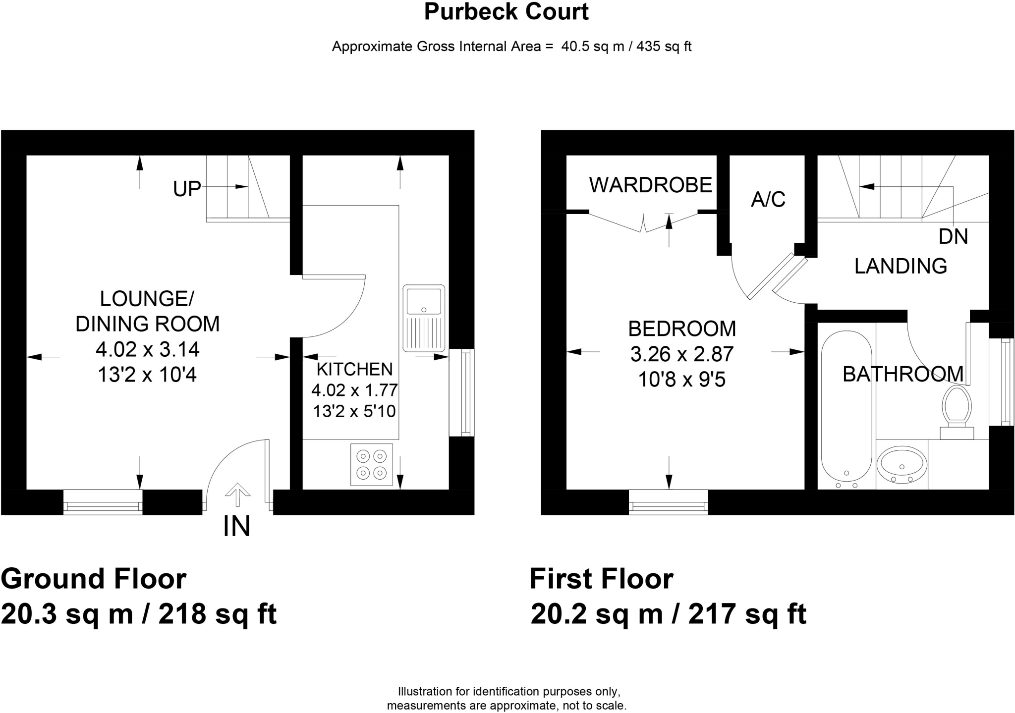 Colchester, floorplan