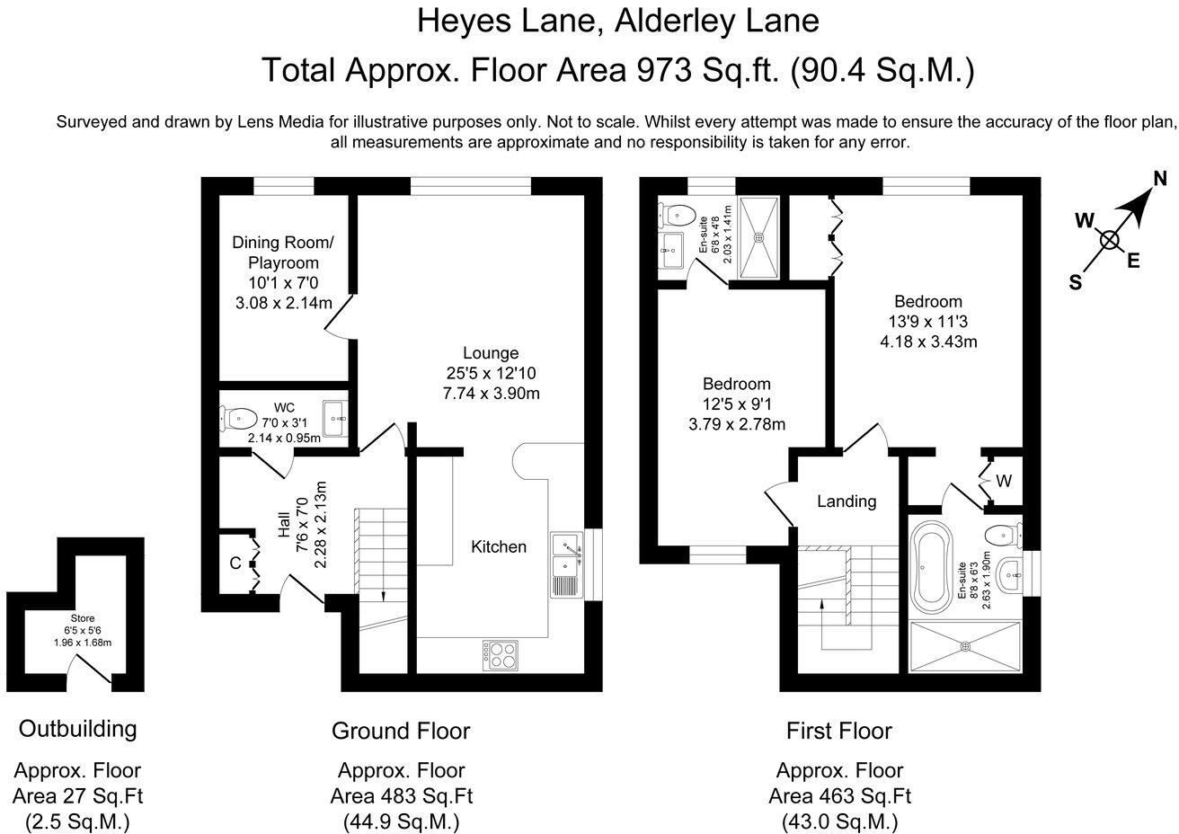 Heyes Lane, Alderley Edge, SK9 floorplan