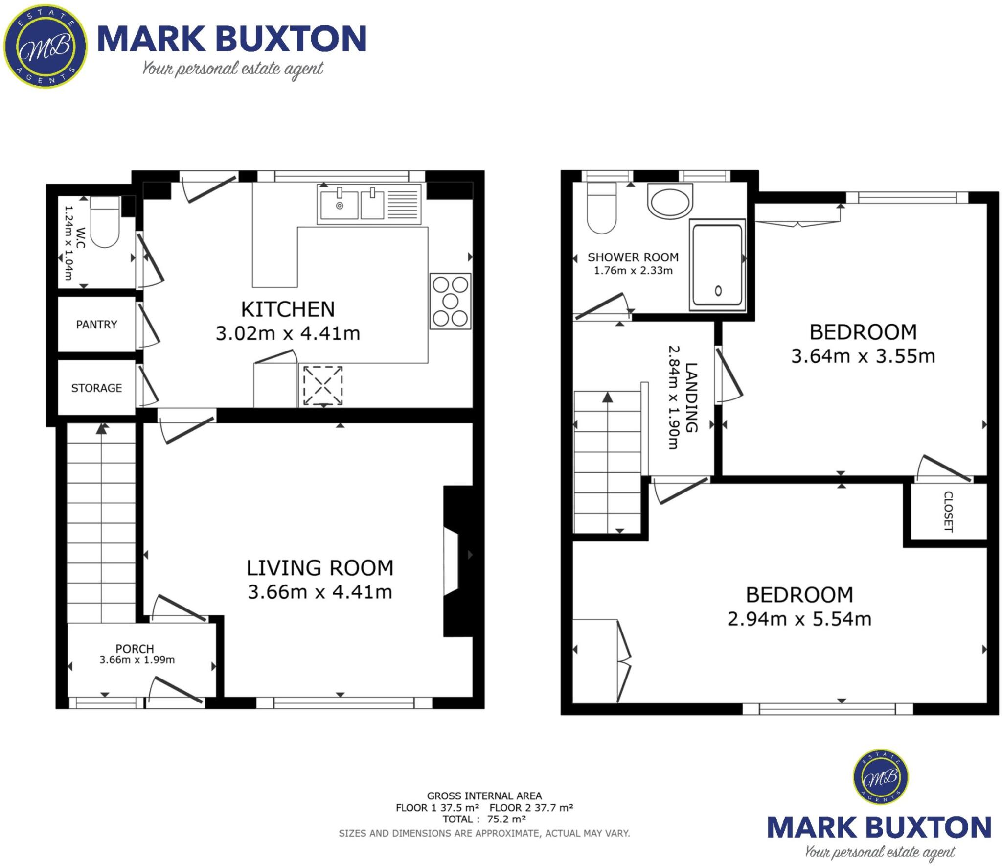 Goddard Street, Longton, Stoke-on-Trent, ST3 1LR floorplan