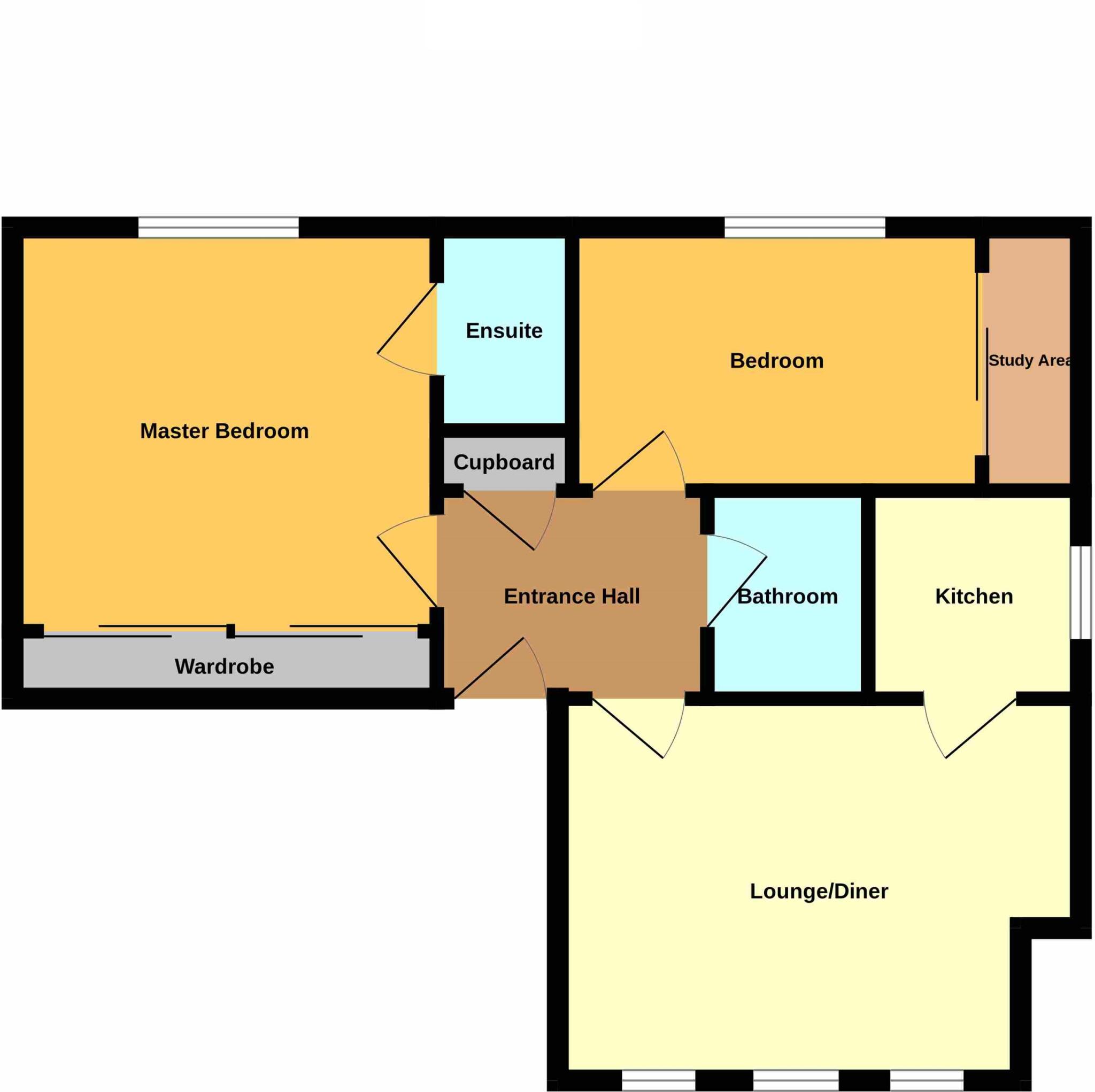 St. Georges Lane North, Worcester, WR1 floorplan