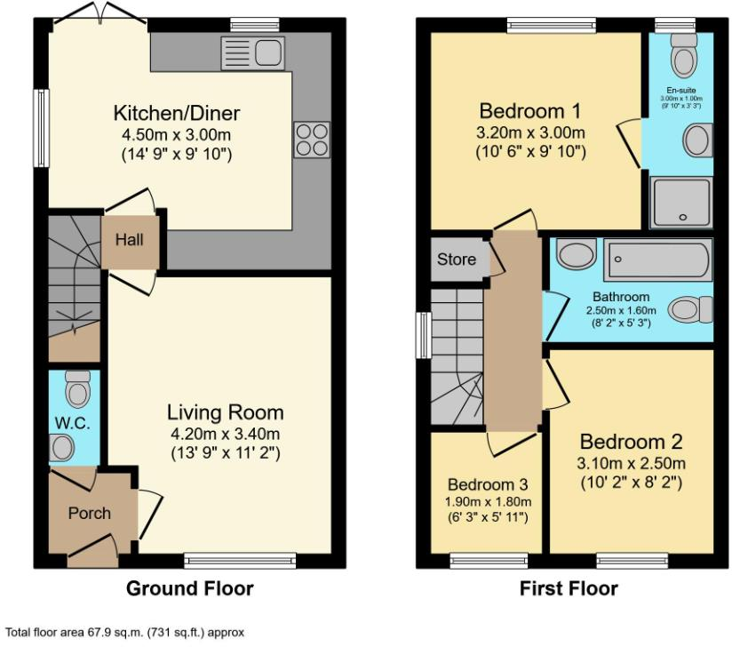 Old Forge Close, Kegworth, Derby floorplan