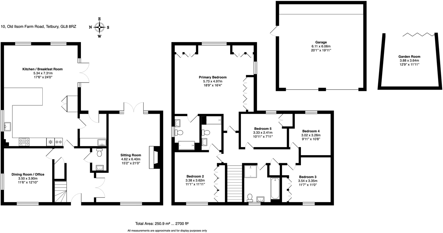 15 Old Ilsom Farm Road floorplan