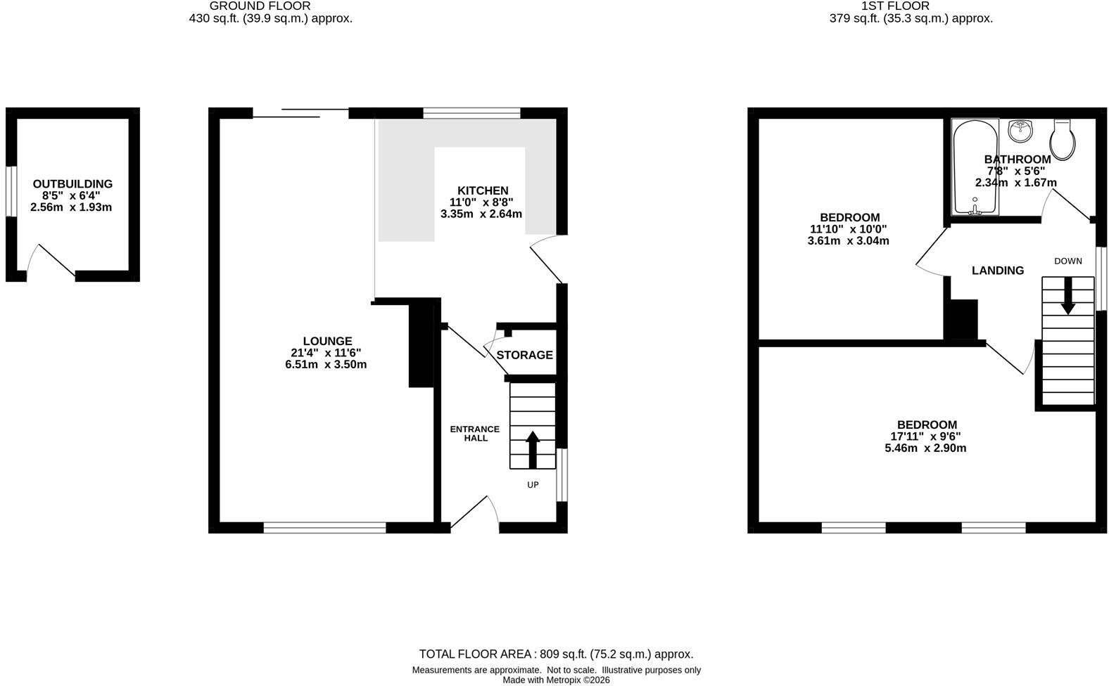 Knights Way, Brentwood floorplan