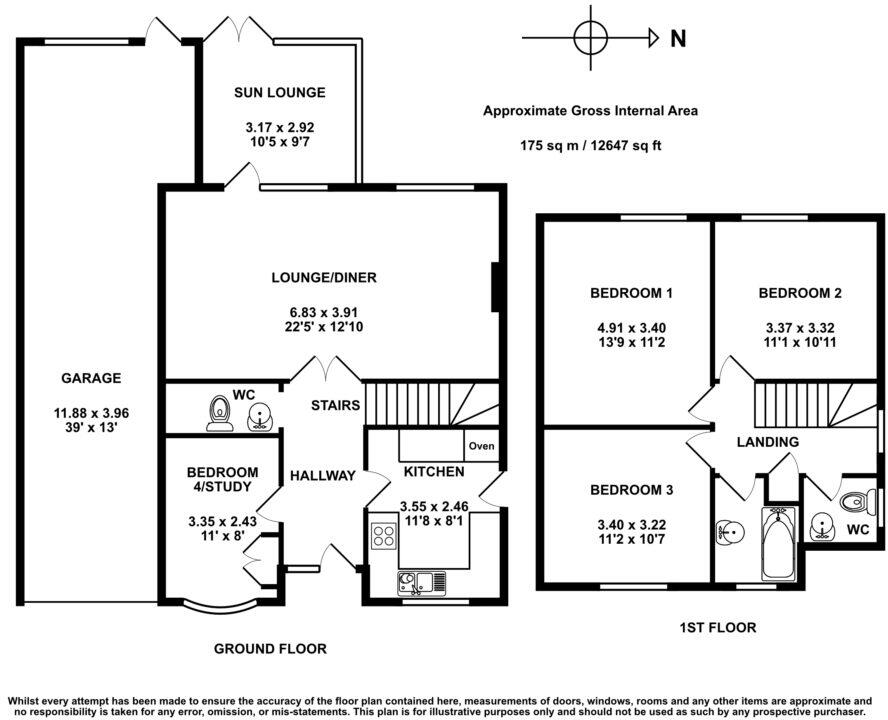Fernhurst Close, Hayling Island floorplan