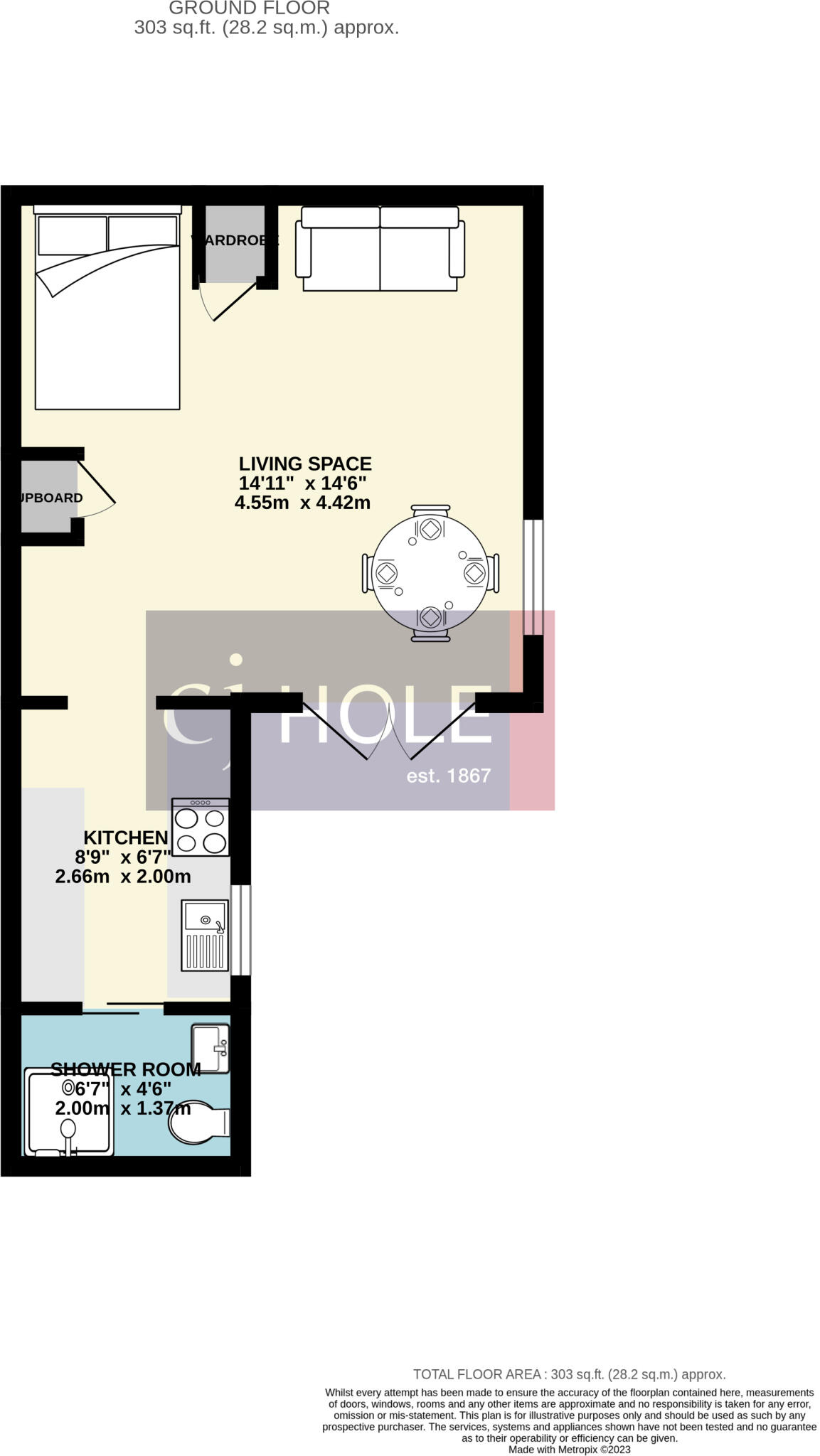 Cross Street, Bristol, Somerset, BS15 floorplan