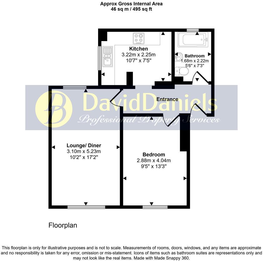 Carolina Close, London floorplan