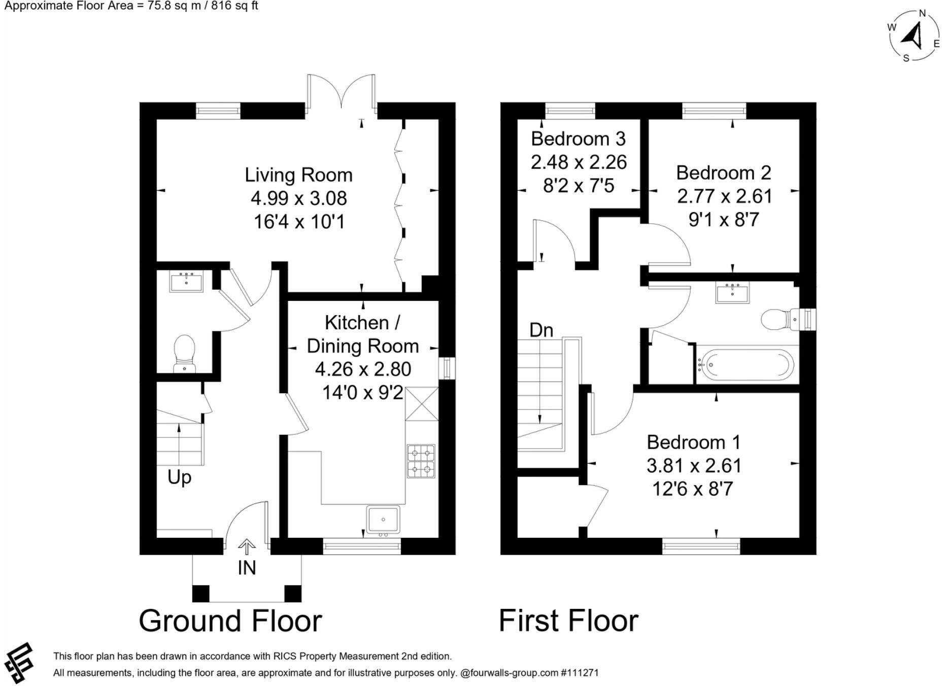 Baltonsborough, Glastonbury floorplan