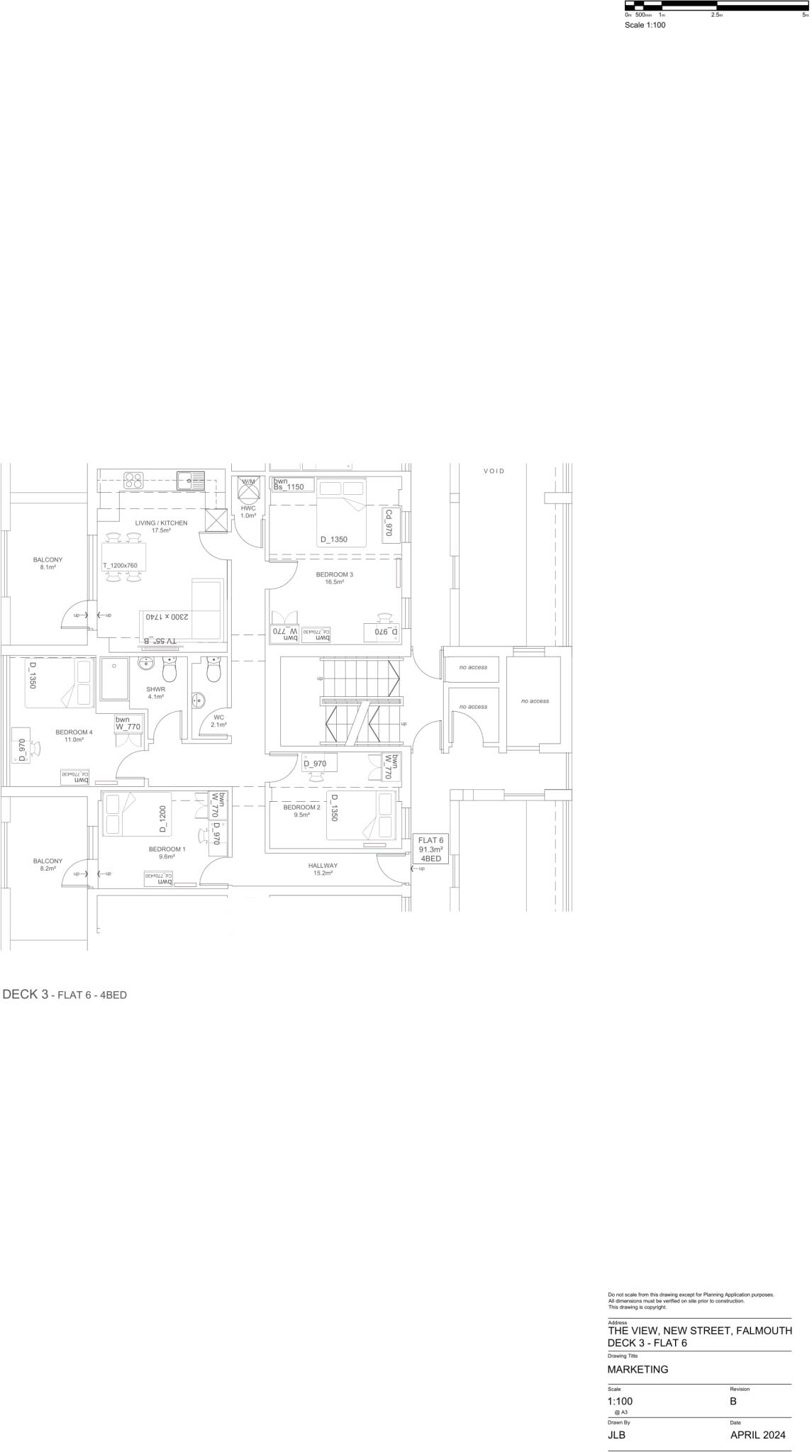 Flat 6, The View, New Street TR11 3LQ floorplan